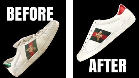 how to clean gucci sneakers white|how to clean Gucci sneakers.